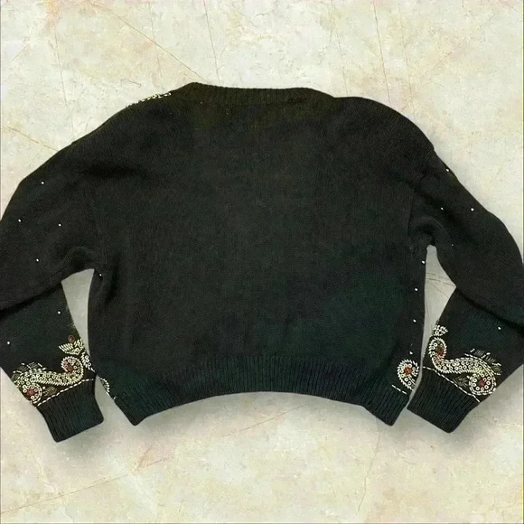 Vintage Cristina Embellished Cardigan - Picture 10 of 14